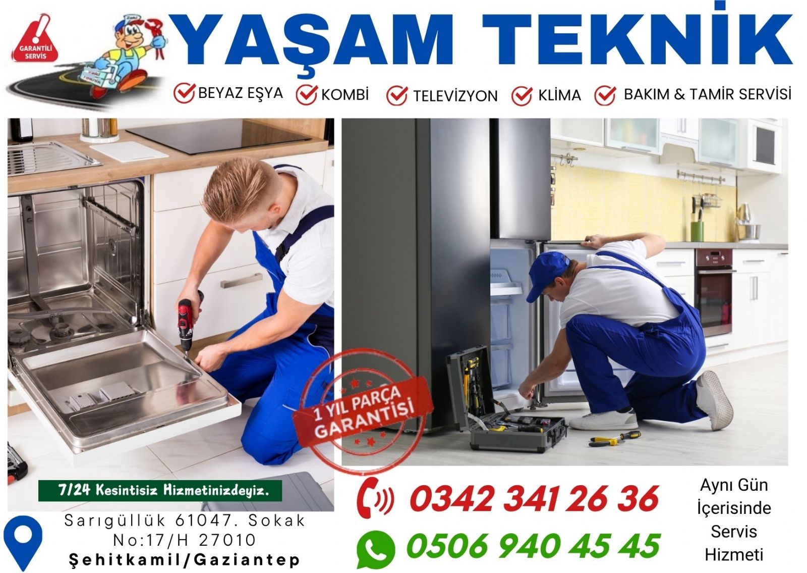 Gaziantep Beko Servisi